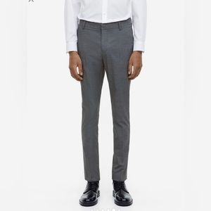 👖 H&M Slim Fit Suit Pants 32R